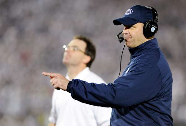 Bill O'Brien led the Nittany Lions to an 8-4 season last year and received close to a $1 million raise in his base salary. (Centre Daily Times/Getty Images)